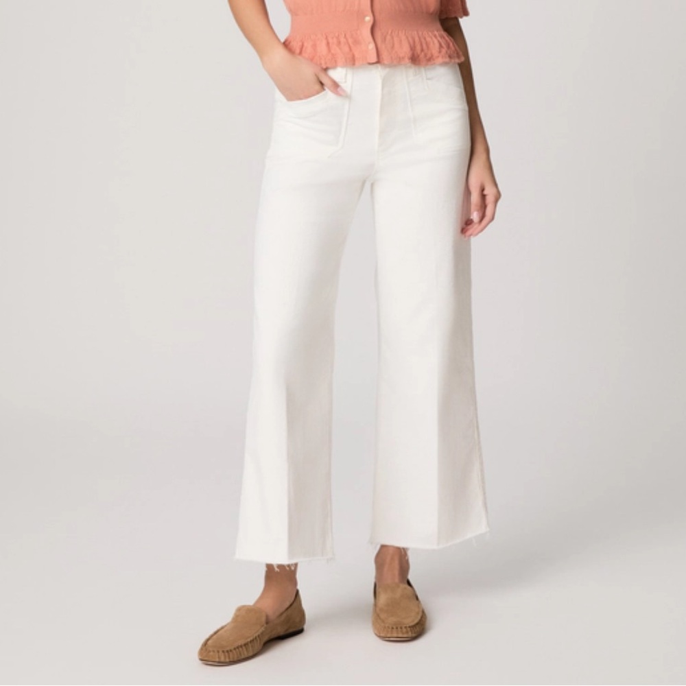 Paige Anessa Wide Leg Crop